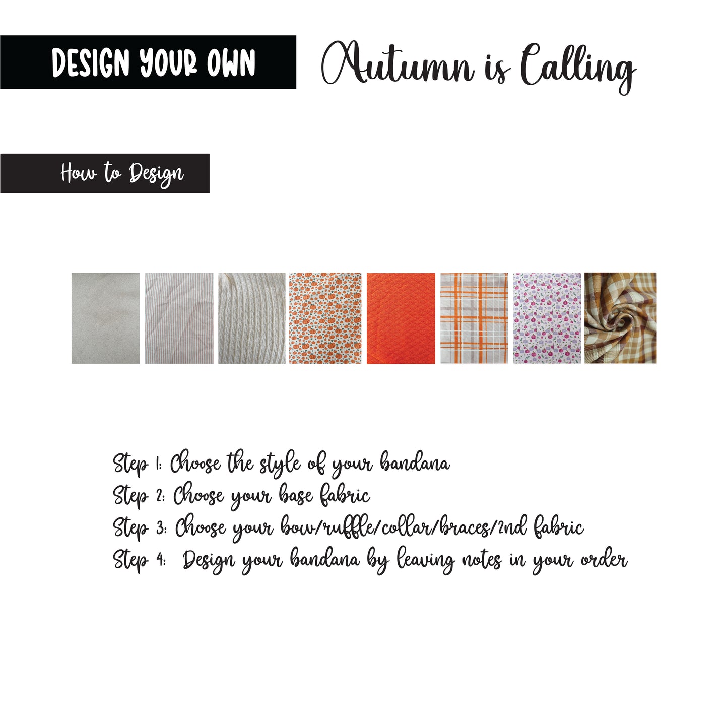 Design your own Autumn is Calling: Shirt with Bow