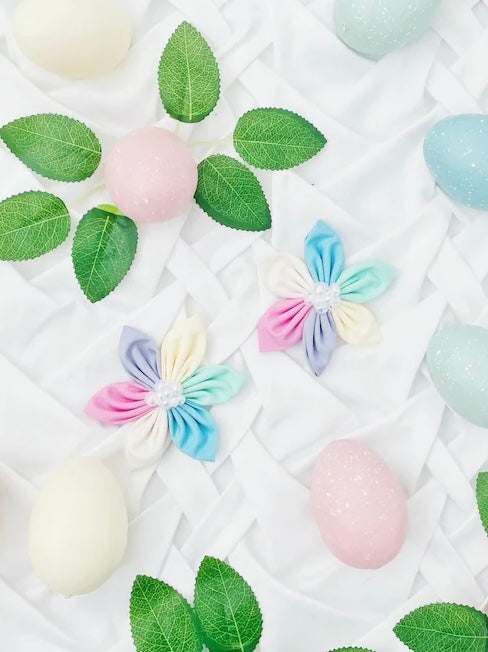 Spring Flower Bow