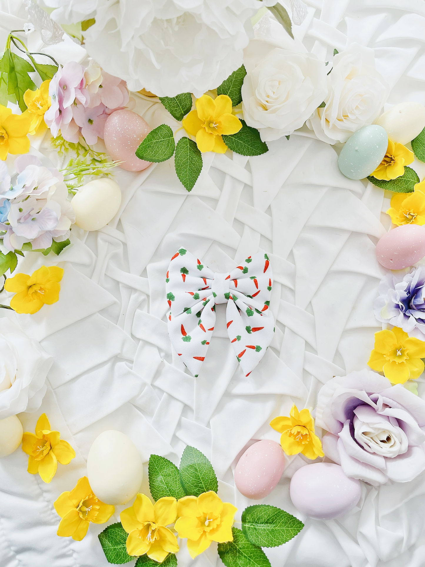 Hello Spring - Carrot Bow