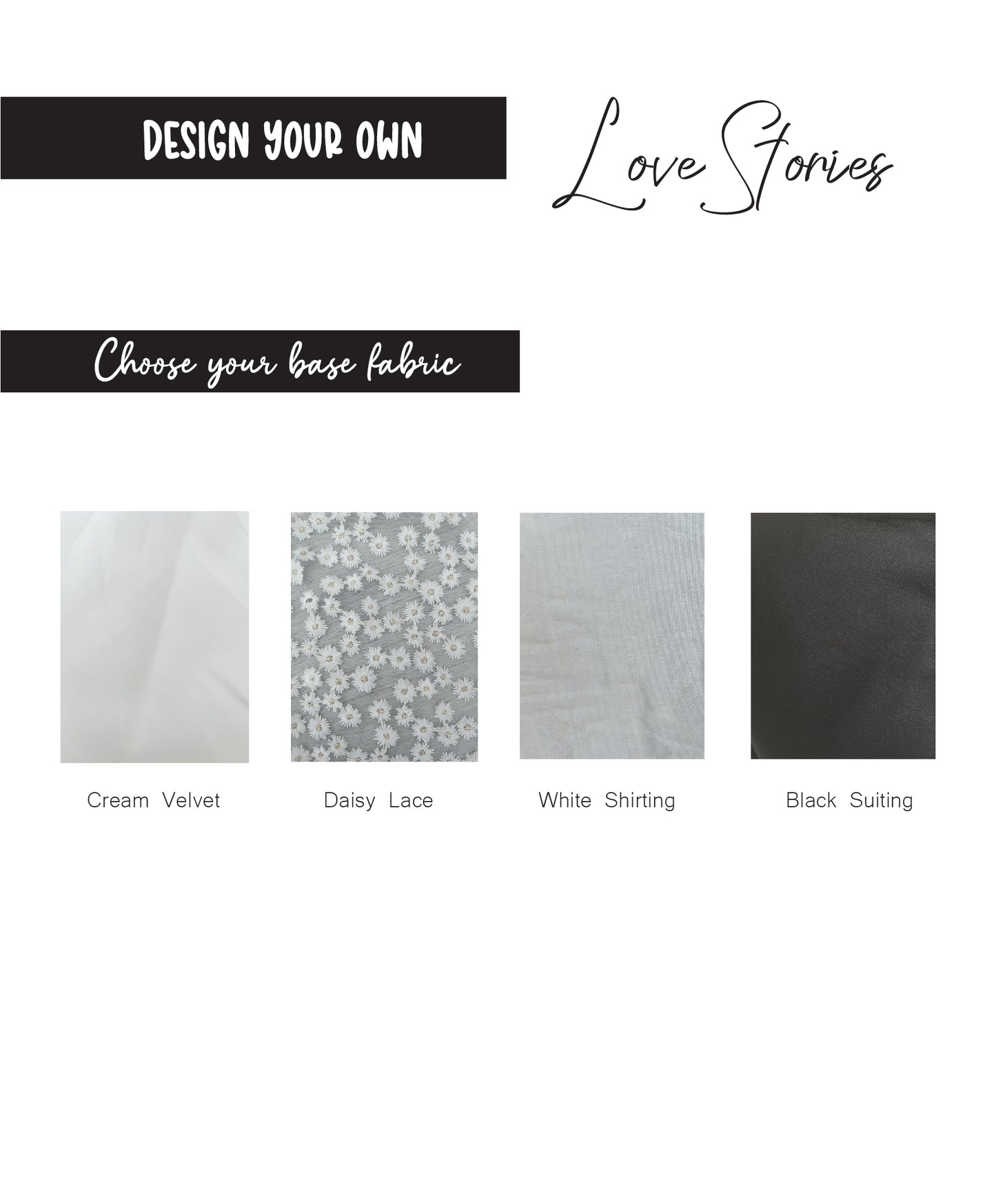 Design your own Love Stories: Ruffle Bandana