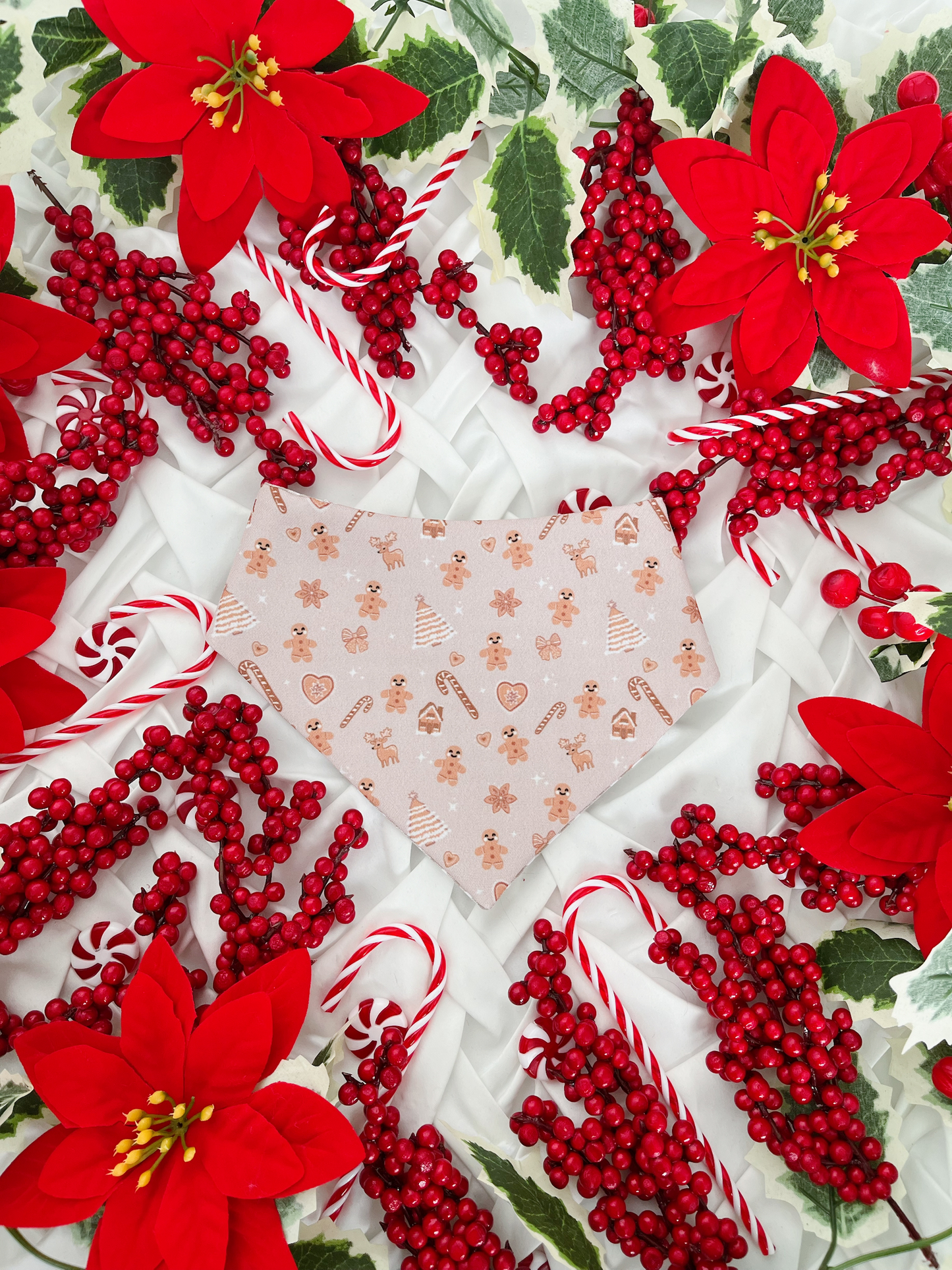 Christmas - Gingerbread 2 in 1 Bandana