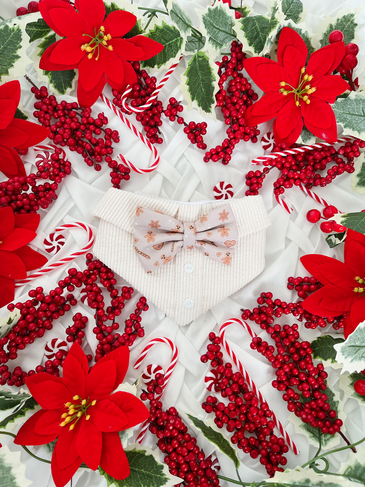 Christmas - Gingerbread Shirt Bandana