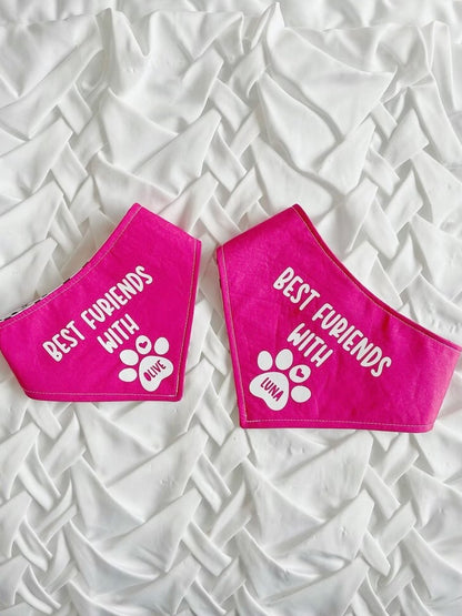 Personalised Best Friend Bandanas