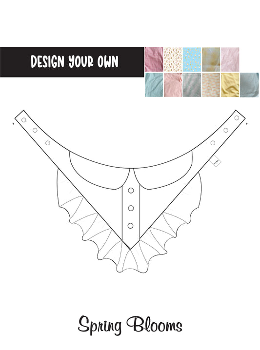 Design your own Spring Bloom: Blouse with Collar and Ruffle Bandana