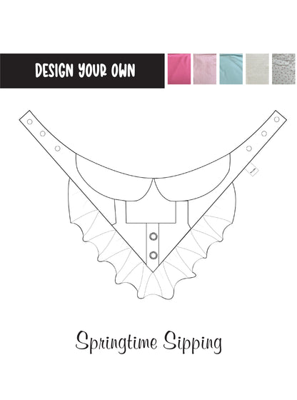Design your own Springtime Sipping: Dungarees Bandana