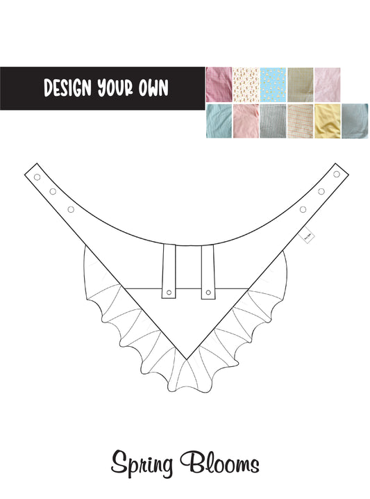 Design your own Spring Bloom: Dungarees and Ruffle Bandana