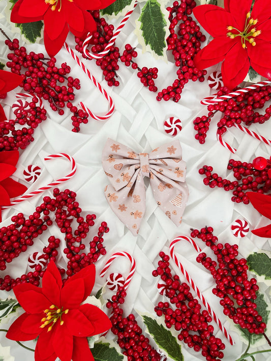 Christmas - Gingerbread Bow
