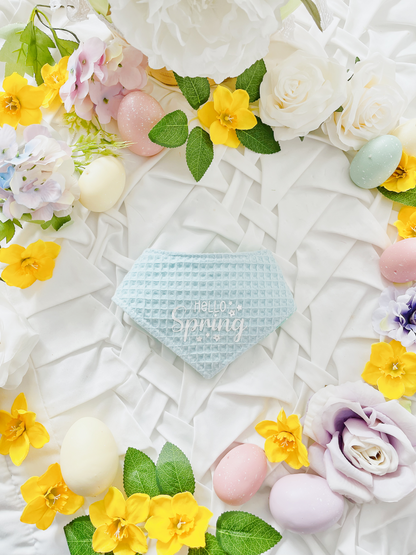 Hello Spring - Mint Flower 2 in 1 Bandana