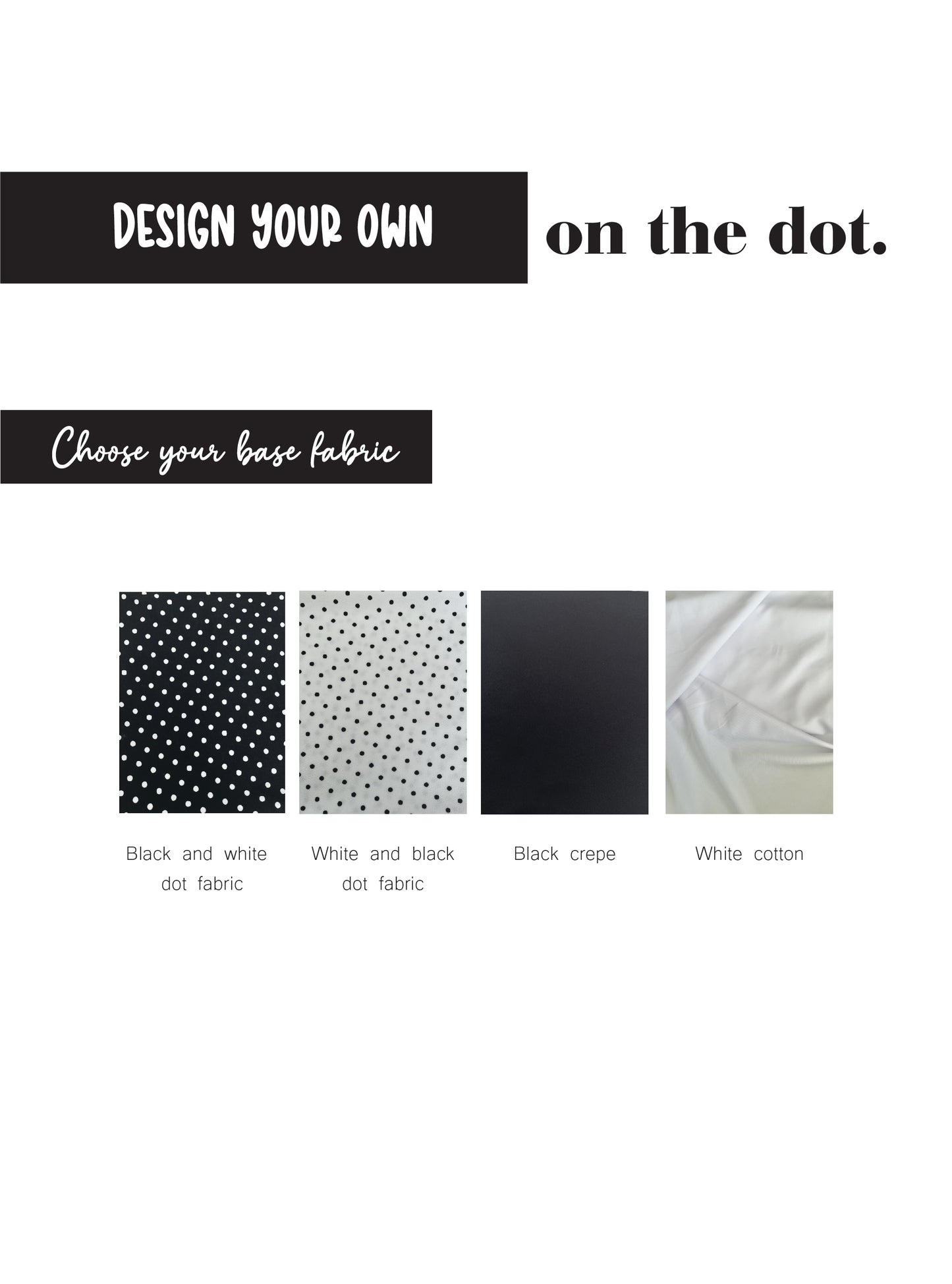Design your own on the dot. - Blouse with Ruffle Bandana