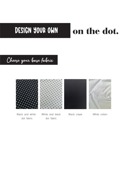Design your own on the dot. - Blouse with Ruffle Bandana