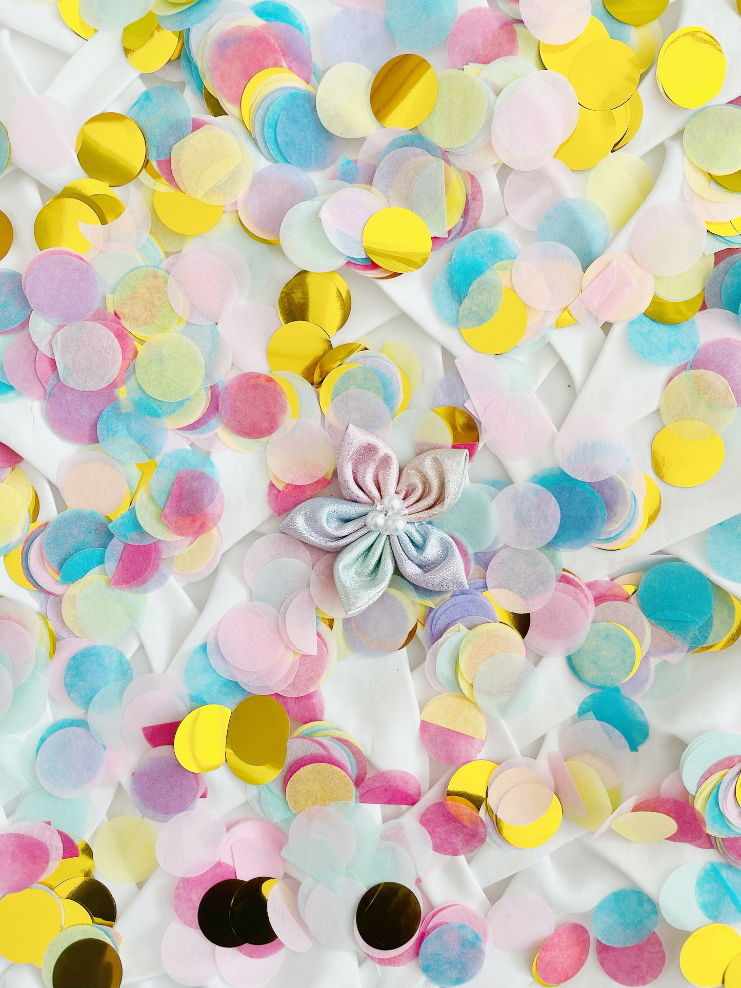 Unicorn Flower Bow
