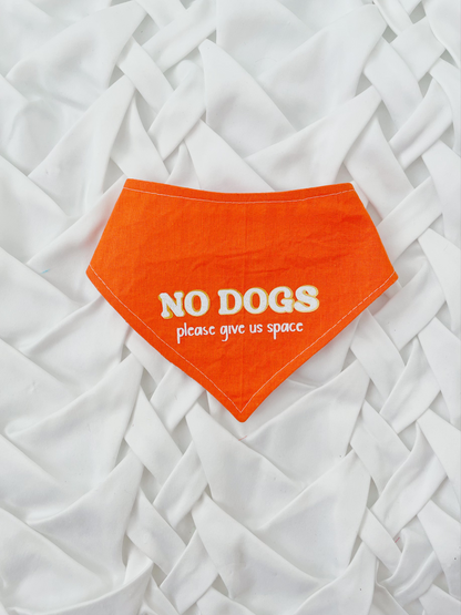 No Dog Bandana