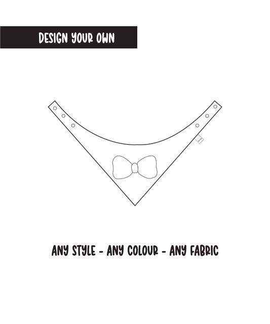 Design your own: Bow on Bandana
