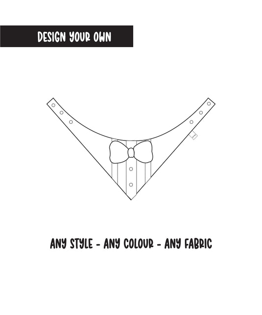 Design your own: Bow Shirt Bandana