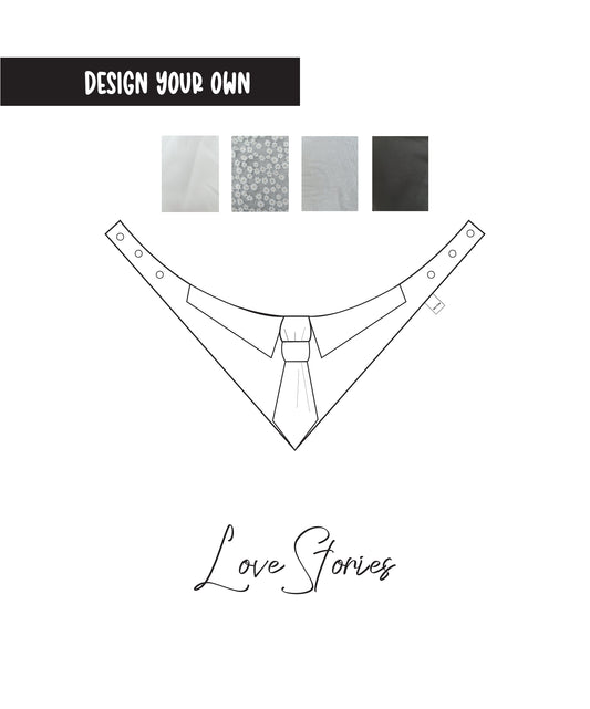 Design your own Love Stories: Shirt with Tie