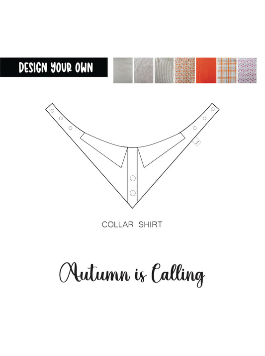 Design your own Autumn is Calling: Shirt with Collar