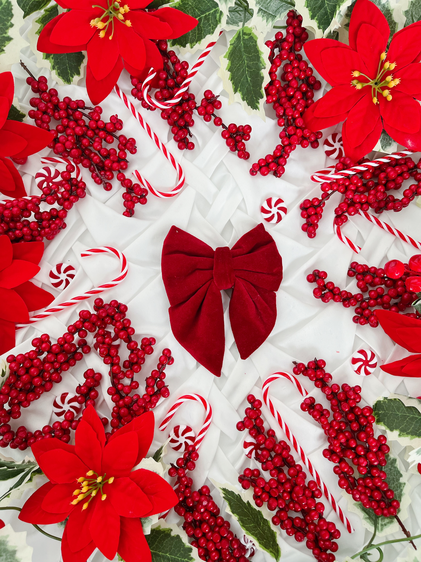 Christmas - Red Velvet Bow