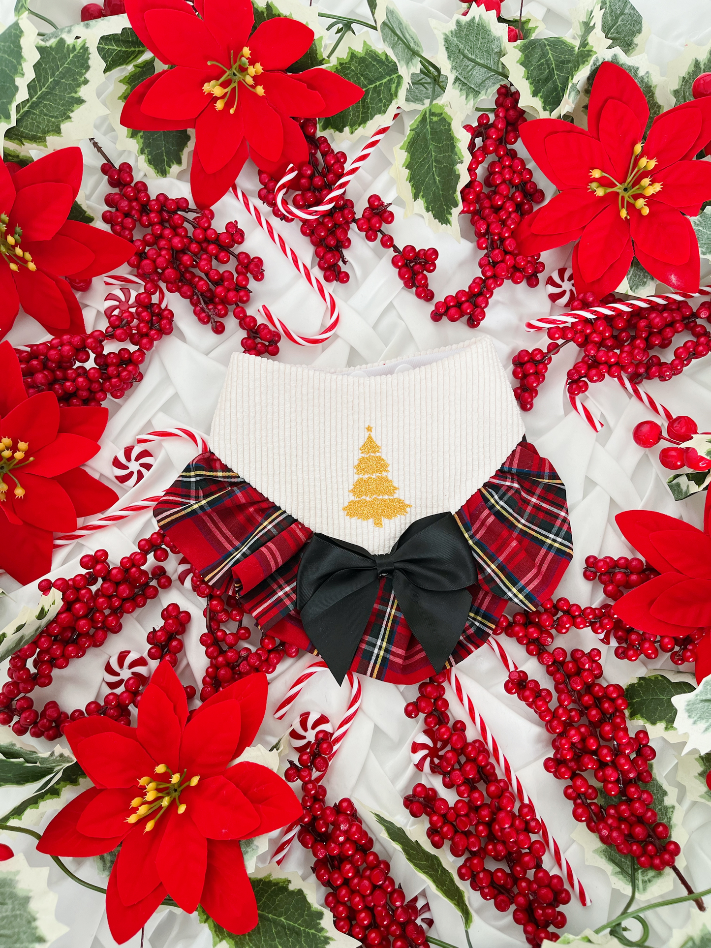 Chistmas - Christmas Tree Tartan Bandana