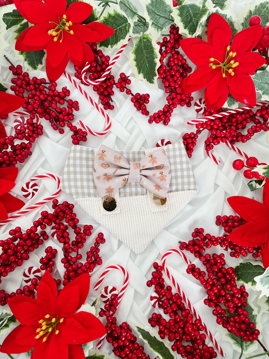 Chistmas - Gingerbread Dungarees Bandana