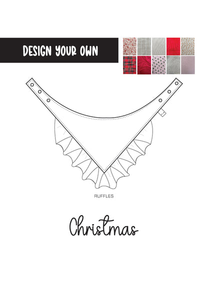 Design your own Christmas: Ruffle Bandana