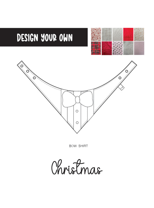 Design your own Christmas: Shirt with Bow