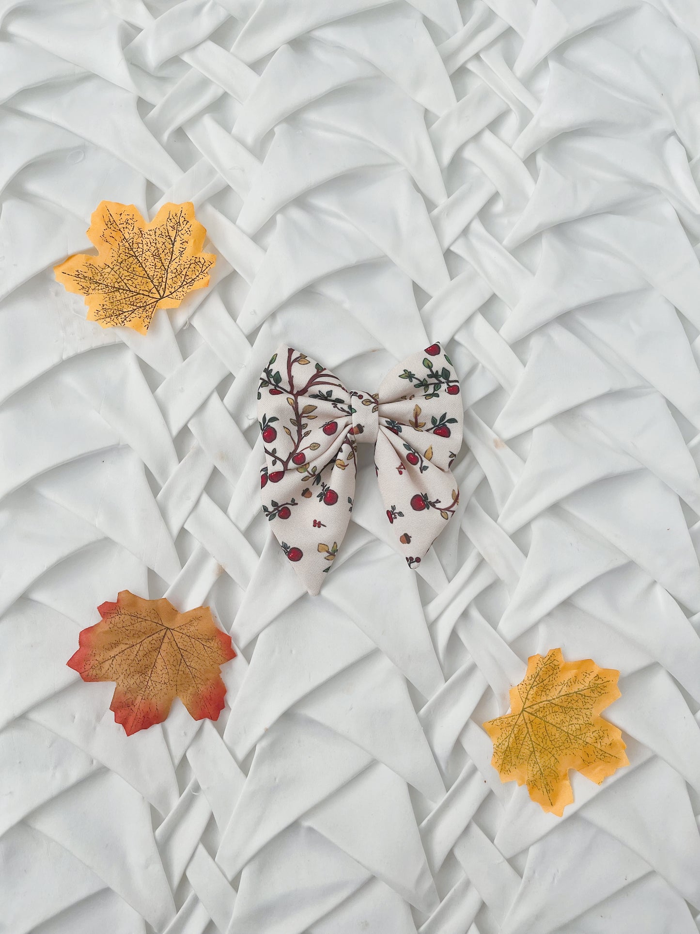 Autumn Edit - Apple pattern