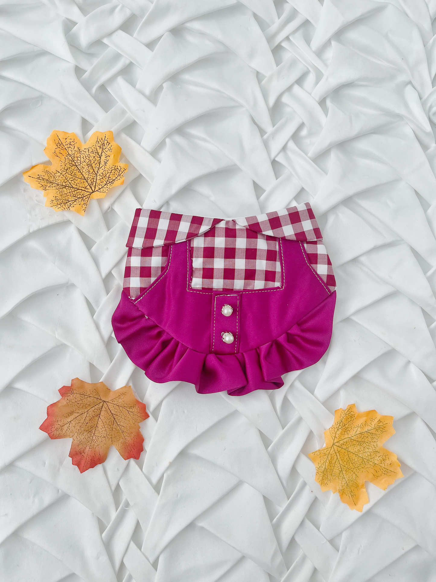Gingham Pinafore Bandana