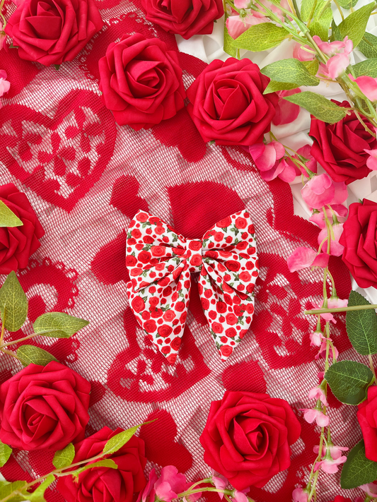 Falling in Love - Rose Bow