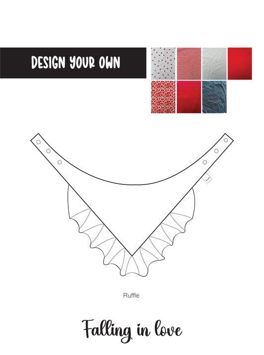 Design your own Falling in Love: Ruffle Bandana