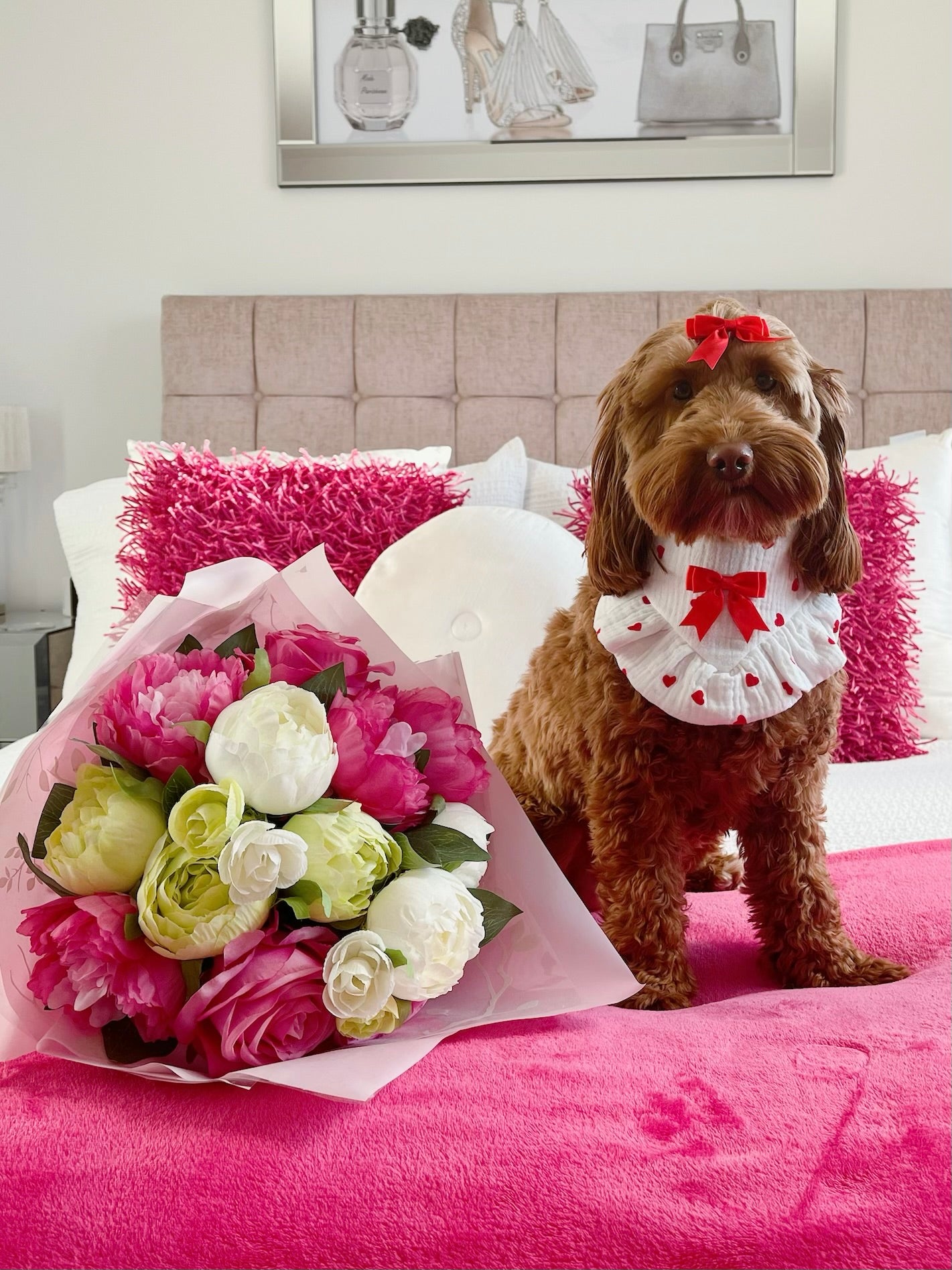 Falling in Love - 2 in 1 Sweetheart Bandana