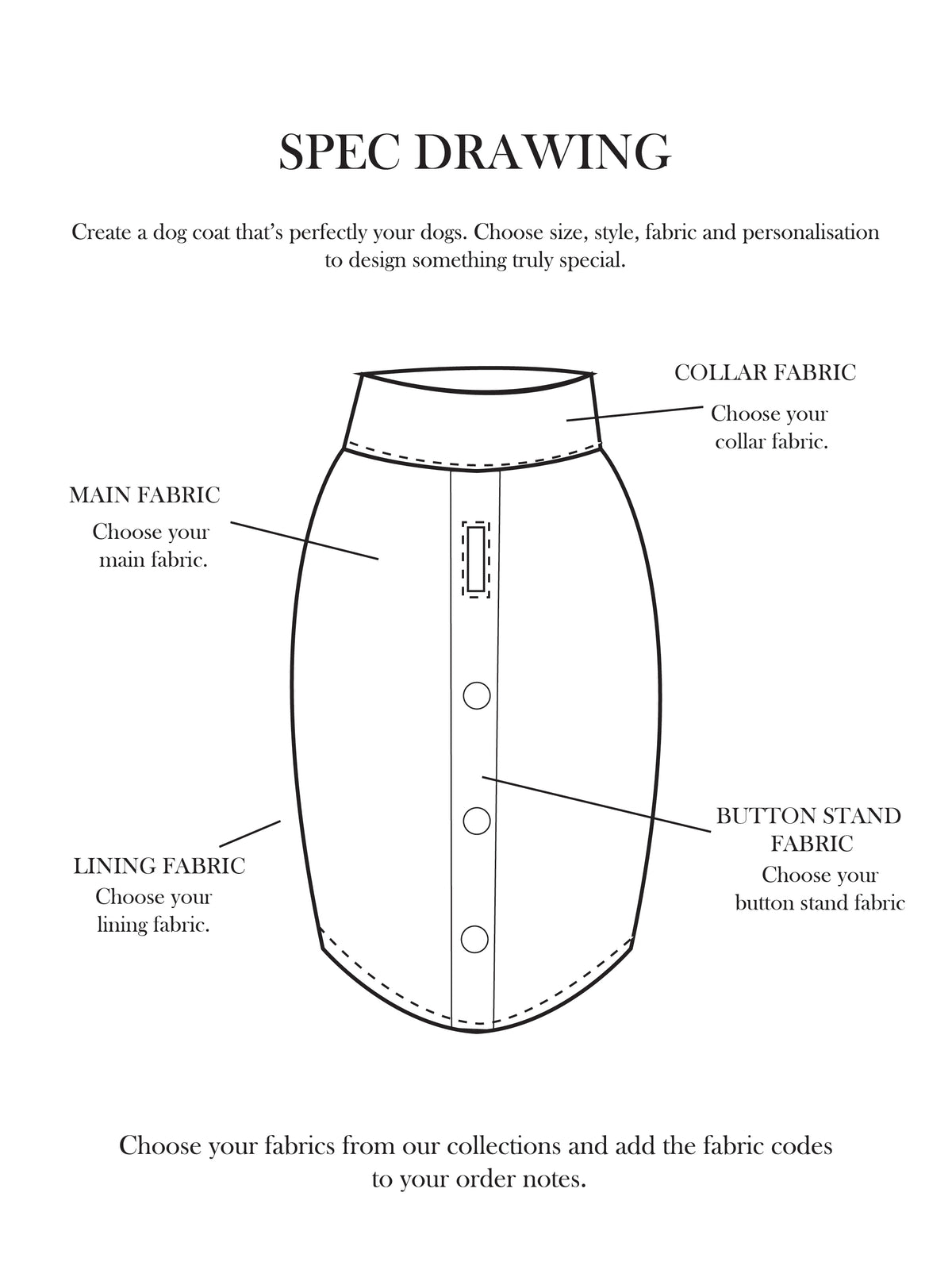 Design Your Own - The Button Stand Coat