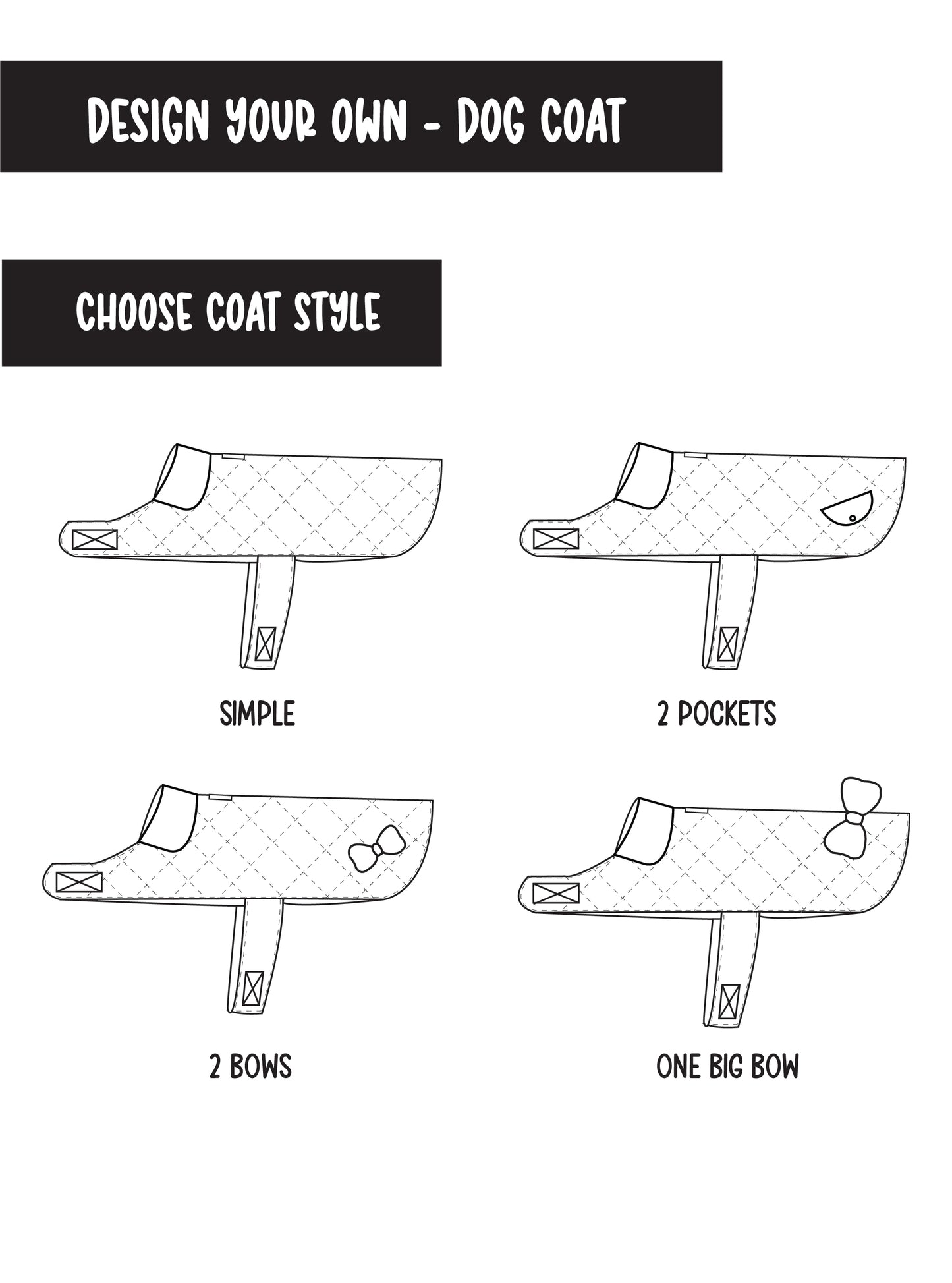 Design your own - Dog Coat