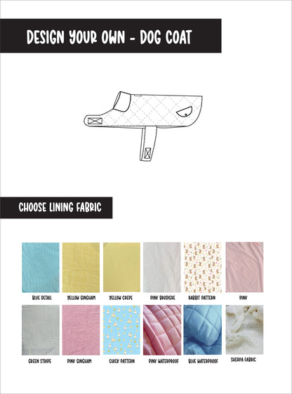 Design your own - Dog Coat