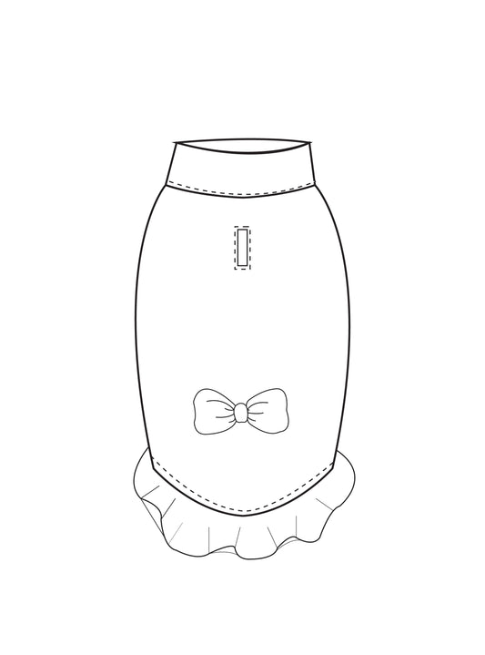 Design Your Own - The Frill & Bow Coat